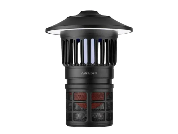 Ліхтар антимоскітний ARDESTO, 5 Вт, авт.робота 14 год, 6000-6500К, акумулятор 2000 мА•год., USB-C > USB-A, чорний ціна в Україні