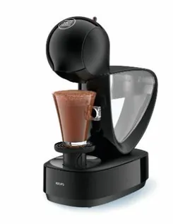 Кофеварка Krups капсульная Infinissima 1.2л, капсулы NESCAFE Dolce Gusto, черный фото