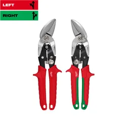 Набір ножиць по металу MILWAUKEE, (2шт) (правий / лівий різ) фото