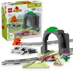 Конструктор LEGO DUPLO Town Додатковий набір. Залізничний тунель і колії фото