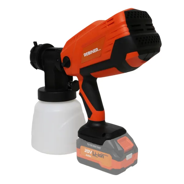 Купить Краскопульт на аккумуляторе Rebiner RSA-20Li (без АКБ и ЗУ)