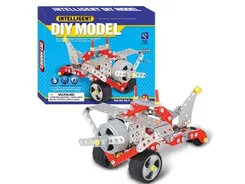 Конструктор металлический Same Toy Inteligent DIY Model Самолет 191эл. фото