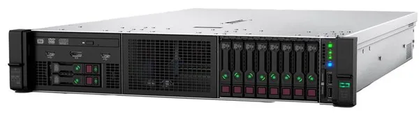 Сервер HPE DL380 Gen10 4214R 2.4GHz/12-core/1P, 32GB-R, 8SFF BC, MR416i-p/4GB, 331i 4P 1GbE, 800W, 2U, iLo STD, 3Y Warranty