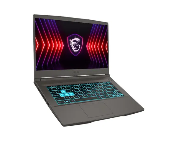 Ноутбук MSI Thin B12UCX 15.6 FHD, Intel i5-12450H, 16GB, F1512GB, NVD2050-4, DOS, черный