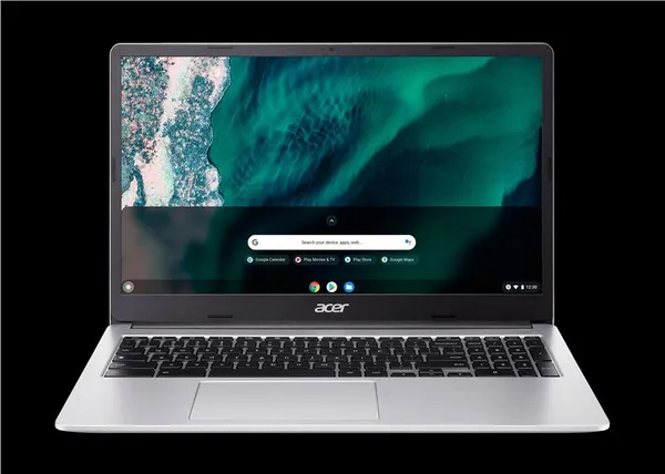 Ноутбук Acer Chromebook CB315-4HT 15" FHD IPS Touch, Intel C N4500, 8GB, F128GB, UMA, ChromeOS, сріблястий