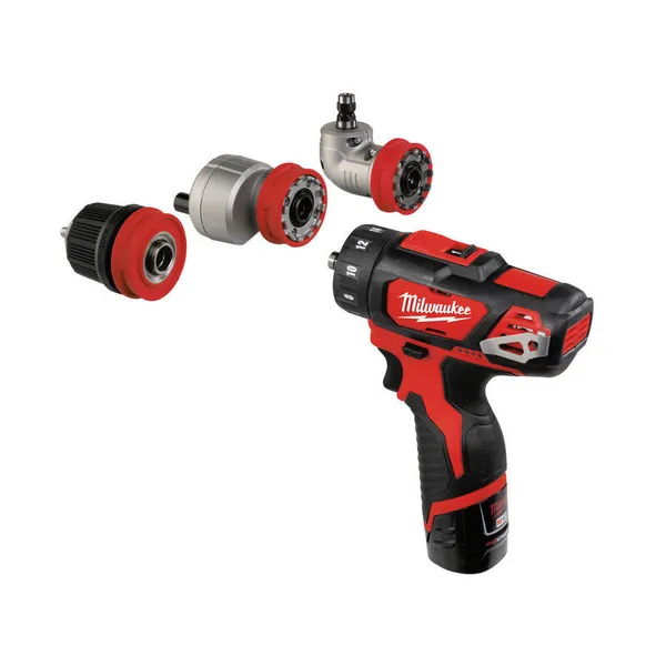 Шурупокрут-дриль Milwaukee M12 BDDXKIT-202C (АКБ+ЗП) ціна в Україні