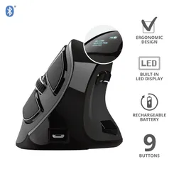 Миша Trust Voxx Rechargeable Ergonomic, WL, чорний фото