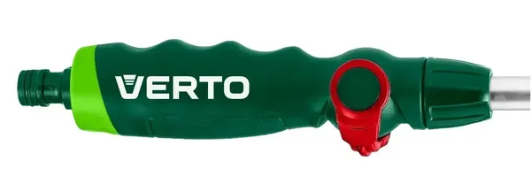Ороситель ручной Verto, 1/2"-3/4", штанга 77-113см, 10 функций, плавная регулировка напора воды большим пальцем, держатель двухкомпонентный заказать