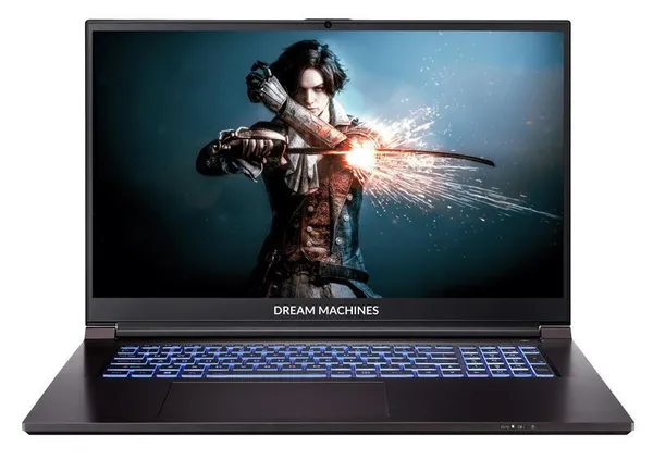 Ноутбук Dream Machines RG2050-17 17.3FHD IPS, Intel i5-12450H, 32GB, F1TB, NVD2050-4, DOS, черный