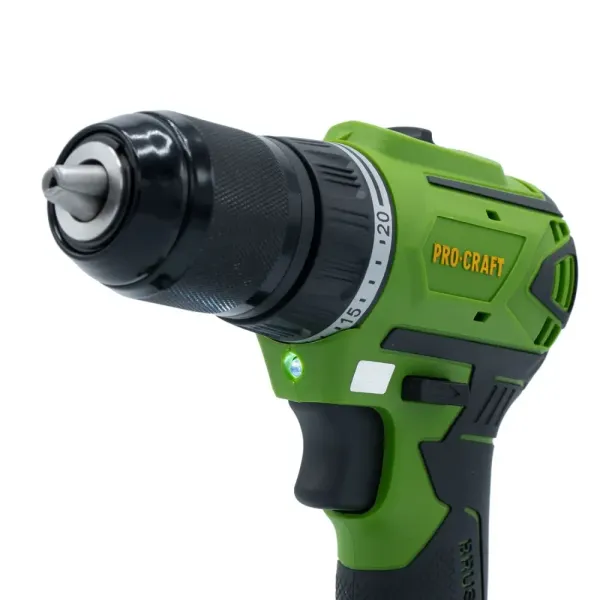 Безщёточный аккумуляторный шуруповерт 20 В Procraft PA-18LiN DFR в кейсе (1 АКБ, 2 А/ч) заказать