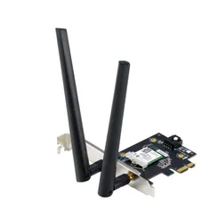 WiFi-адаптер ASUS PCE-BE6500 BE6500, PCI-Express x1, BT5.4 фото