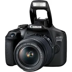 Цифр. фотокамера зеркальная Canon EOS 2000D + объектив 18-55 IS II фото