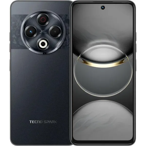 Смартфон TECNO Spark 30 (KL6) 6.78" 8/128ГБ, 2SIM, 5000мА•год, Stellar Shadow