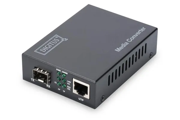 Медіа конвертор DIGITUS Gigabit , RJ45 / SFP