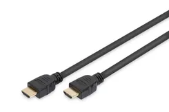 Кабель HDMI (M/M) DIGITUS, 1м, 8K, Ultra High speed/Ethernet, чорний фото