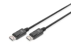 Кабель DisplayPort (M/M) DIGITUS, 2м, 4K, чорний фото