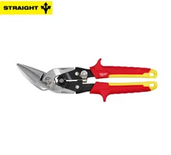 Ножиці по металу офсетні (45 град.) MILWAUKEE (прямий різ) фото