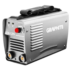 Сварочный аппарат инверторный GRAPHITE 56H811, 120А, 4.9кВт, 220-230В, IGBT, Hot start, 4.7кг фото