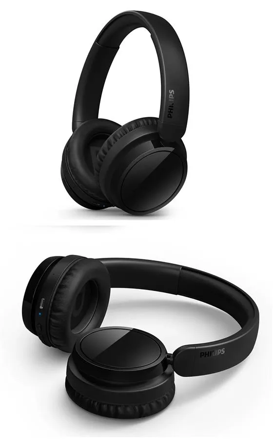 Навушники Over-ear Philips TAH5209 BT 5.3, SBC, Wireless, Mic, Чорний