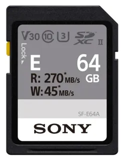 Карта пам'яті Sony SDXC   64GB C10 UHS-II U3 V30 R270/W45MB/s Entry фото