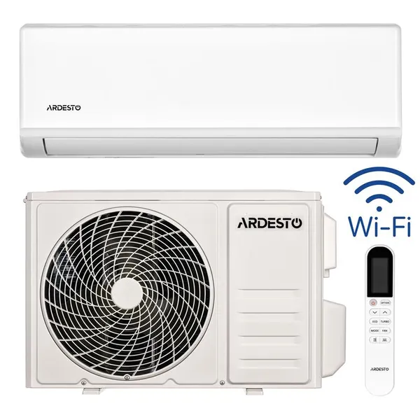 Кондиционер ARDESTO CoolSmartPro 55м2 инвертор 18000BTU 5.1кВт A++/A+ -25°С Wi-Fi R32 белый