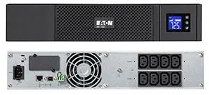 Джерело безперебійного живлення Eaton 5SC, 1000VA/700W, RM 2U, LCD, USB, RS232, 8xC13