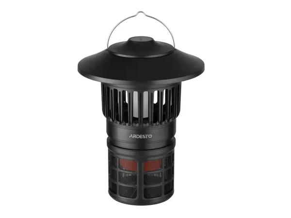 Ліхтар антимоскітний ARDESTO, 5 Вт, авт.робота 14 год, 6000-6500К, акумулятор 2000 мА•год., USB-C > USB-A, чорний купити в Україні