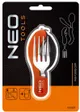 Нож складной туристический Neo Tools, разъемный корпус фото №2