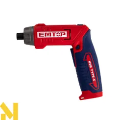 Викрутка акумуляторна EMTOP ECSR0803 фото