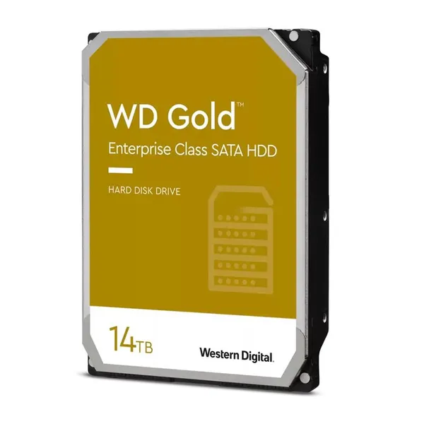 Жесткий диск WD 14TB 3.5" 7200 512MB SATA Gold