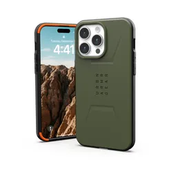 Чохол UAG для iPhone 15 Pro Max, Civilian Magsafe, Olive Drab фото