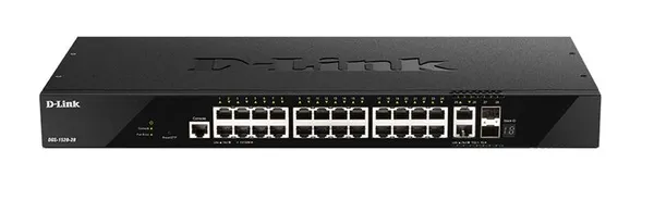 Коммутатор D-Link DGS-1520-28 24xGE 2xSFP, 2xSFP+ Управляемый, L3