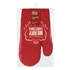 Рукавичка Ardesto Christmas Happy Holidays 17х28см, 90% полиэстер, 10% хлопок, красный фото