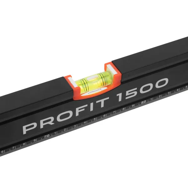 Уровень строительный Dnipro-M Profit 1500 мм с магнитом фото №4