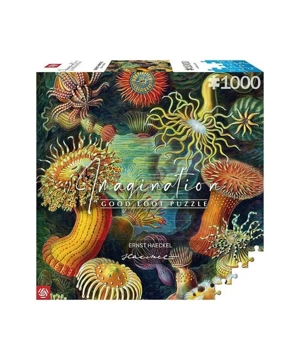 Пазл Imagination: Ernst Haeckel: Sea Anemones 1000 эл.