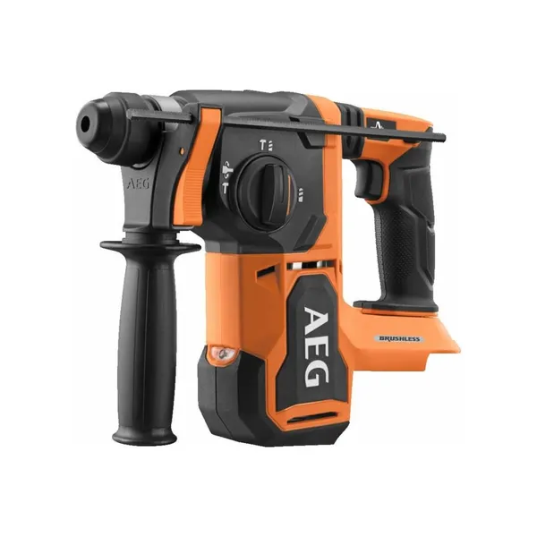 Перфоратор акум. BBH18BL2-502C AEG, 18В, 2х5Аг, 0-1500об/хв, 0-5000рух/хв, Ø30/13/26, 2.5Дж, 3,08кг