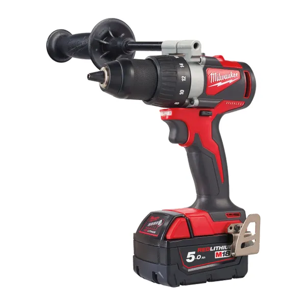 Дриль-шурупокрут акумуляторний MILWAUKEE, M18 BLDD2-502X, 82Нм (+ заряд.прис., 2акум. Х5Аг, HD кейс) ціна в Україні