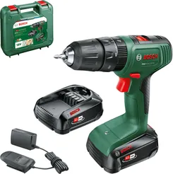 Шуруповерт-дрель аккумуляторная Bosch EasyImpact 18V-40 18В 2х1.5А·час 20·38Нм 0-430·0-1650об·мин кейс ЗП 1.4кг фото