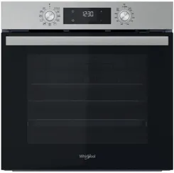 Духовой шкаф Whirlpool электрический, 71л, A+, дисплей, конвекция, телескопические направляющие, нерж фото