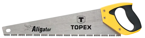 Ножівка по дереву TOPEX Aligator, 450мм, 7TPI