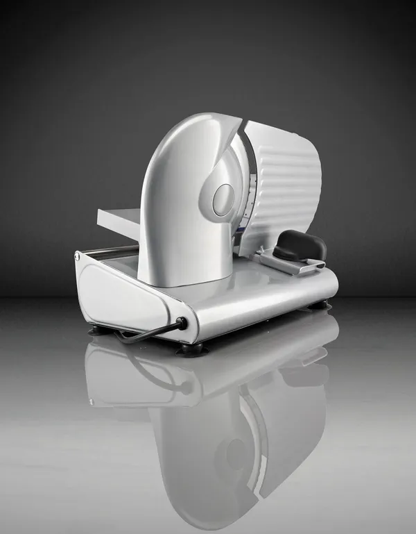 Ломтерезка Gorenje, 180Вт, лезвие-нерж.сталь, диаметр ножа-190мм, корпус-металл/пластик, серый отзывы