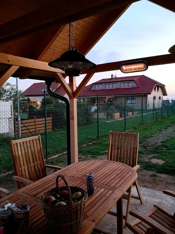 Заказать Обогреватель инфракрасный Neo Tools, 2000Вт, 24м кв, 11.5х46х19см, IP65 с доставкой