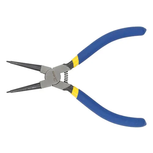 Щипцы для стопорных колец 160 мм C45 прямые на сжатие Kubis 02-03-3518 цена в Украине