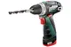 Шурупокрут-дриль акумуляторний Metabo PowerMaxx BS BASIC 12В 2х2А·год 17·34Нм 0-360·0-1400об·хв 0.8кг