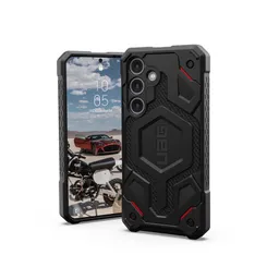 Чохол UAG для Samsung Galaxy S24, Monarch, Kevlar Black фото