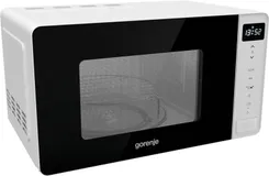 Микроволновая печь Gorenje, 20л, электр. управл., 800Вт, гриль, дисплей, белый фото