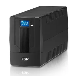 Джерело безперебійного живлення FSP iFP800, 800VA/480W, LCD, USB, 2xSchuko фото