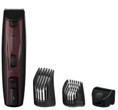 Тример Remington Beard Kit, для бороди, вусів і голови, акум., титан.напил., бордовий фото