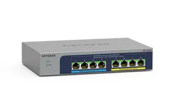 Коммутатор NETGEAR MS108UP 8x2.5GE PoE, 230Вт, Неуправляемый фото