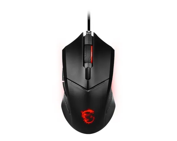 Мышь MSI Clutch GM08, Red, USB-A, чёрный